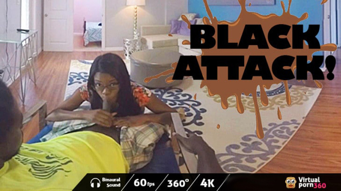 Black Attack Morning Blowjob With Horny Shirley XXX
