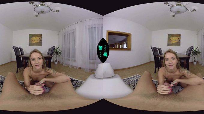 Angel Piaff Cute Czech Girl is Back for VR Sex