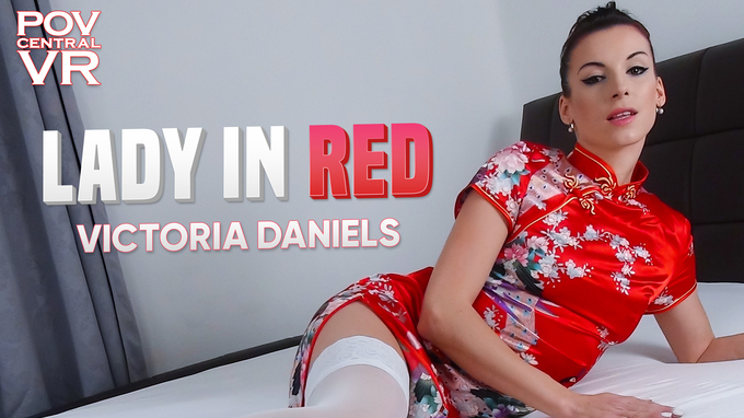 Victoria Daniels: Lady in Red