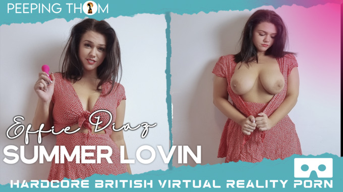 Summer Lovin - Amateur British Brunette with Big Tits Solo