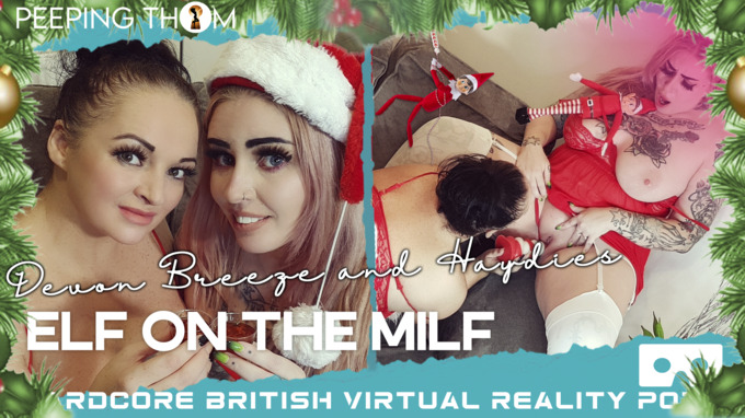 Elf on the MILF - Older and Younger Lesbian Amateurs