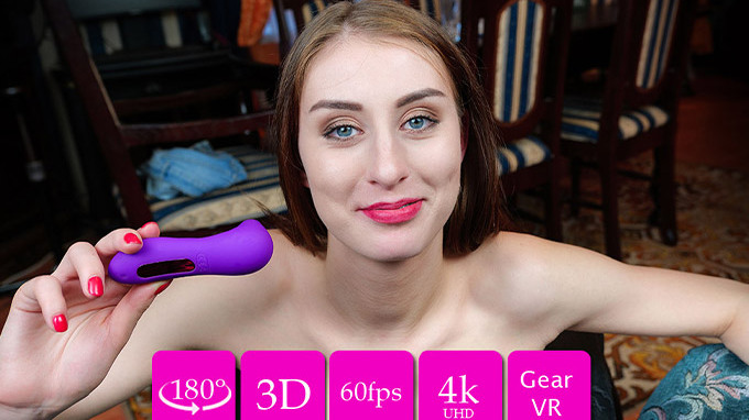 Lina Gives a Lapdance and Masturbates With a sucking Vibrator