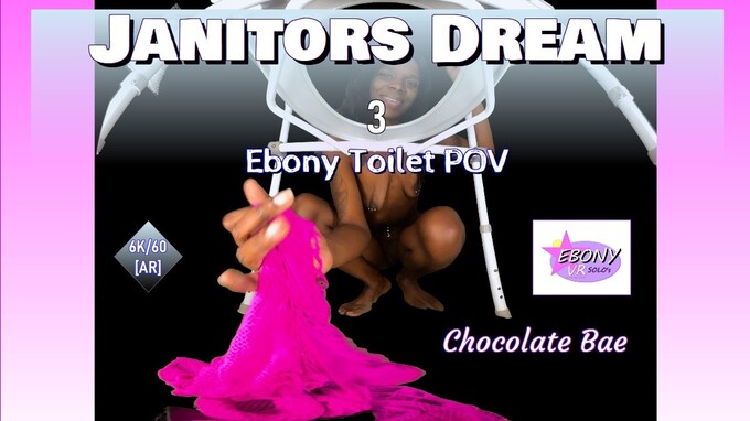 Janitors Dream Vol. 3- Squirt Edition Ebony Toilet POV