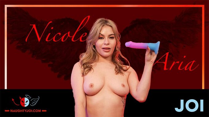 Nicole Aria Then Goes to Town on Your Shrimpy Dick