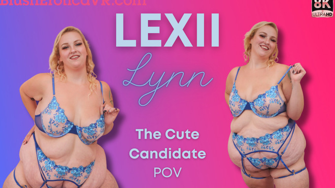 Big Belly Blonde BBW Lexii Lynn