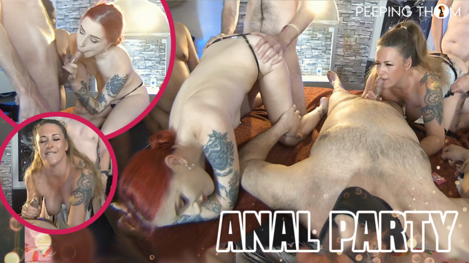 Tilly and Gigi - Anal Party