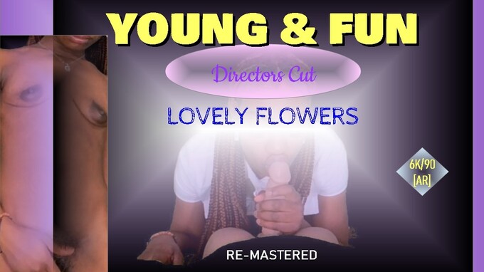 Petite Ebony Blowjob and Riding [RE-MASTERED]