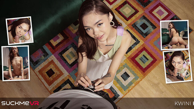 Skinny Russain Babe Kwini Kim Is Crazy For Big Cocks