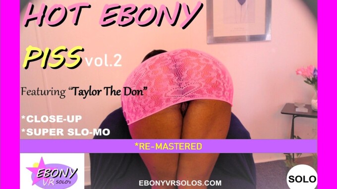 Hot Ebony "p" Vol. 2 - Huge Tits Ebony Play & Shower [Re-Mastered]