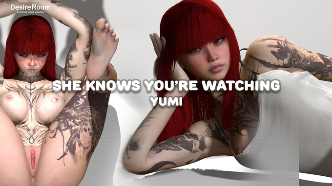 She Knows You're Watching - 3D Hentai Anime