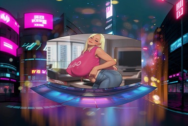 Sexy Thick and Curvy Lauren's Big Ass Game Day