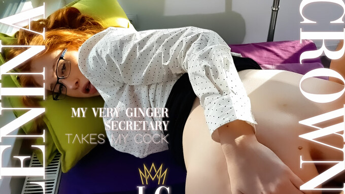 My Very Ginger Secretary Takes My Cock
